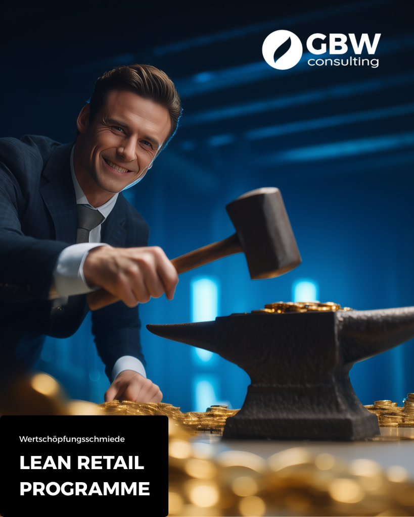 Lean Retail System Program Die Wertschöpfungsschmiede | Lean-Programme für den Handel - GBW-Consulting